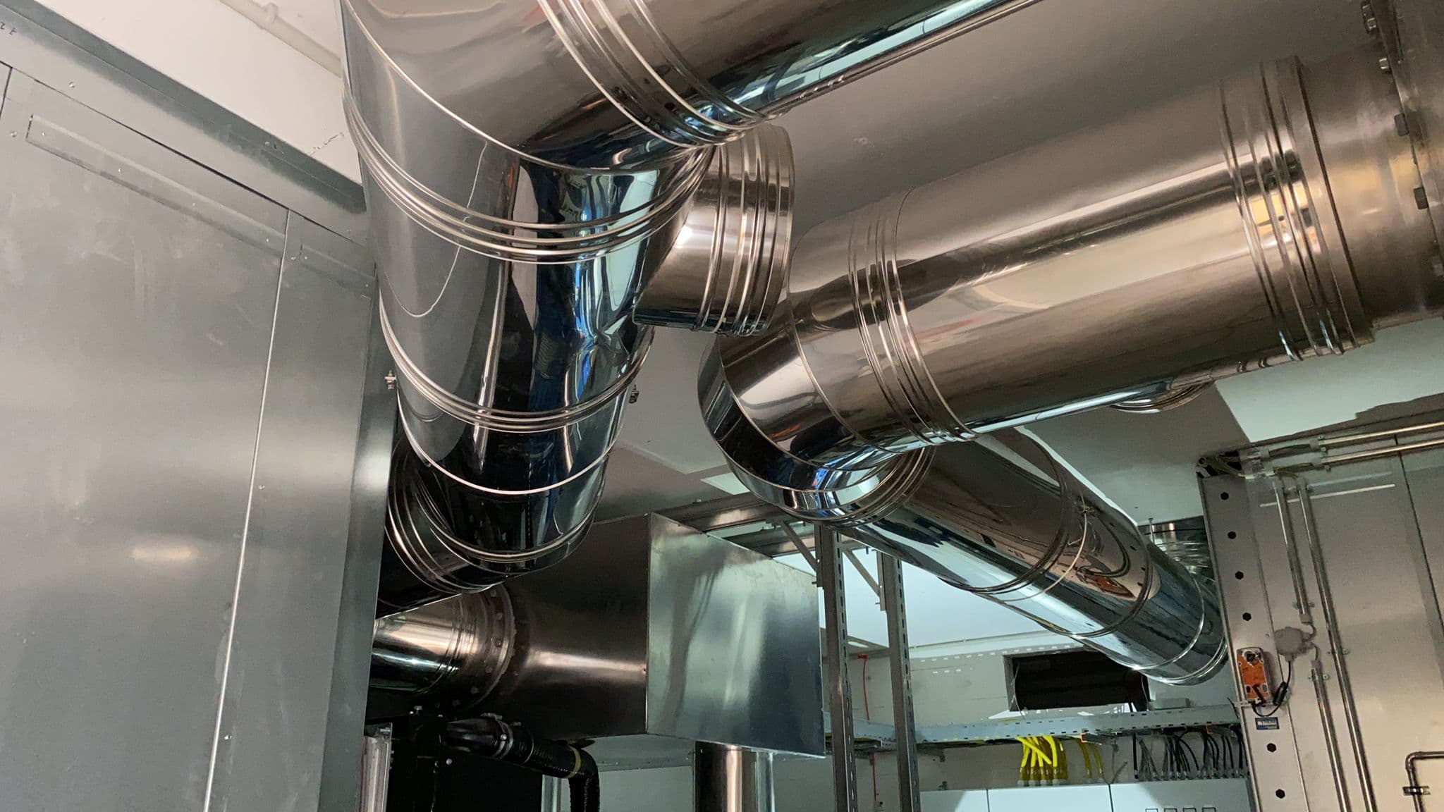 Edelstahl-Abgasleitungen Rohrsystem